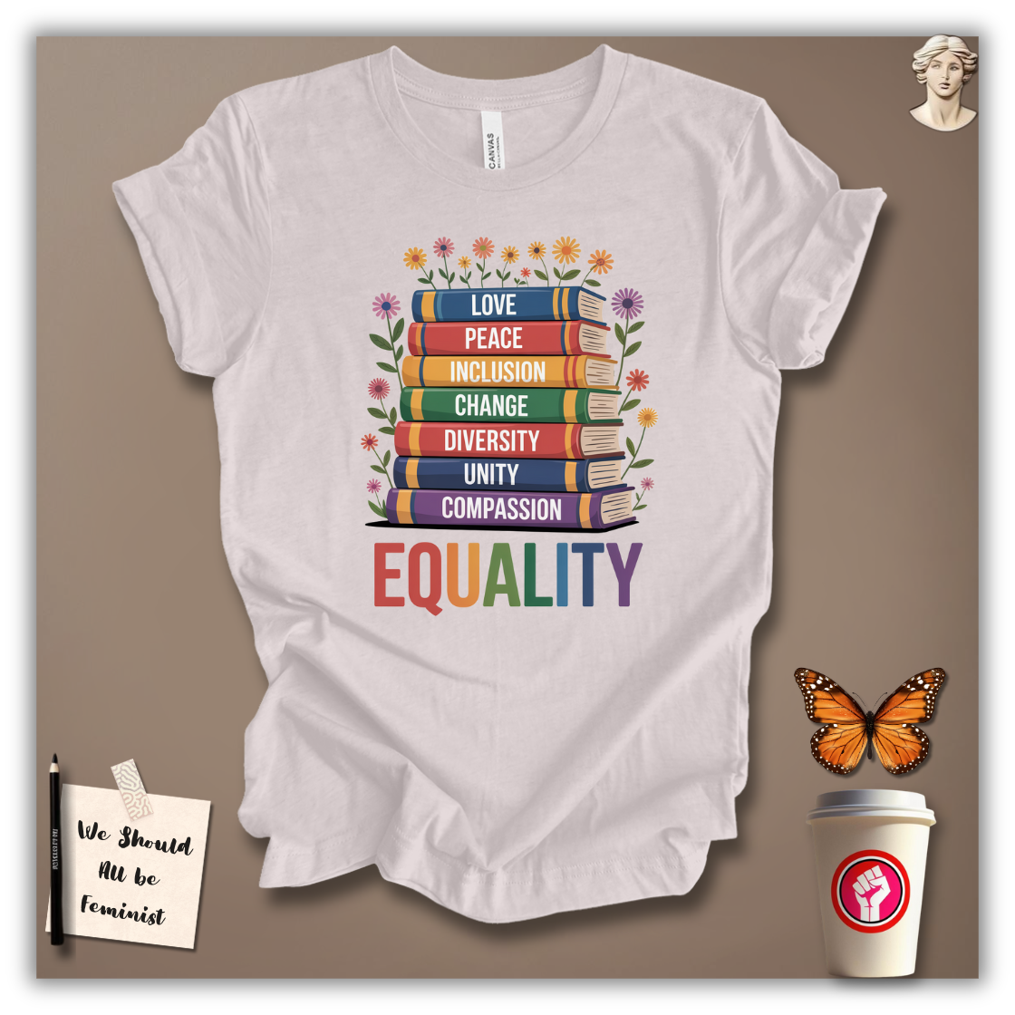 Stack of Equality T-Shirt