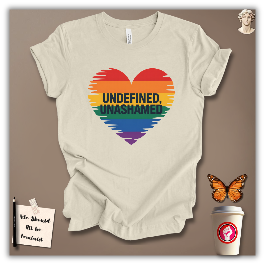 Undefined, Unashamed T-Shirt