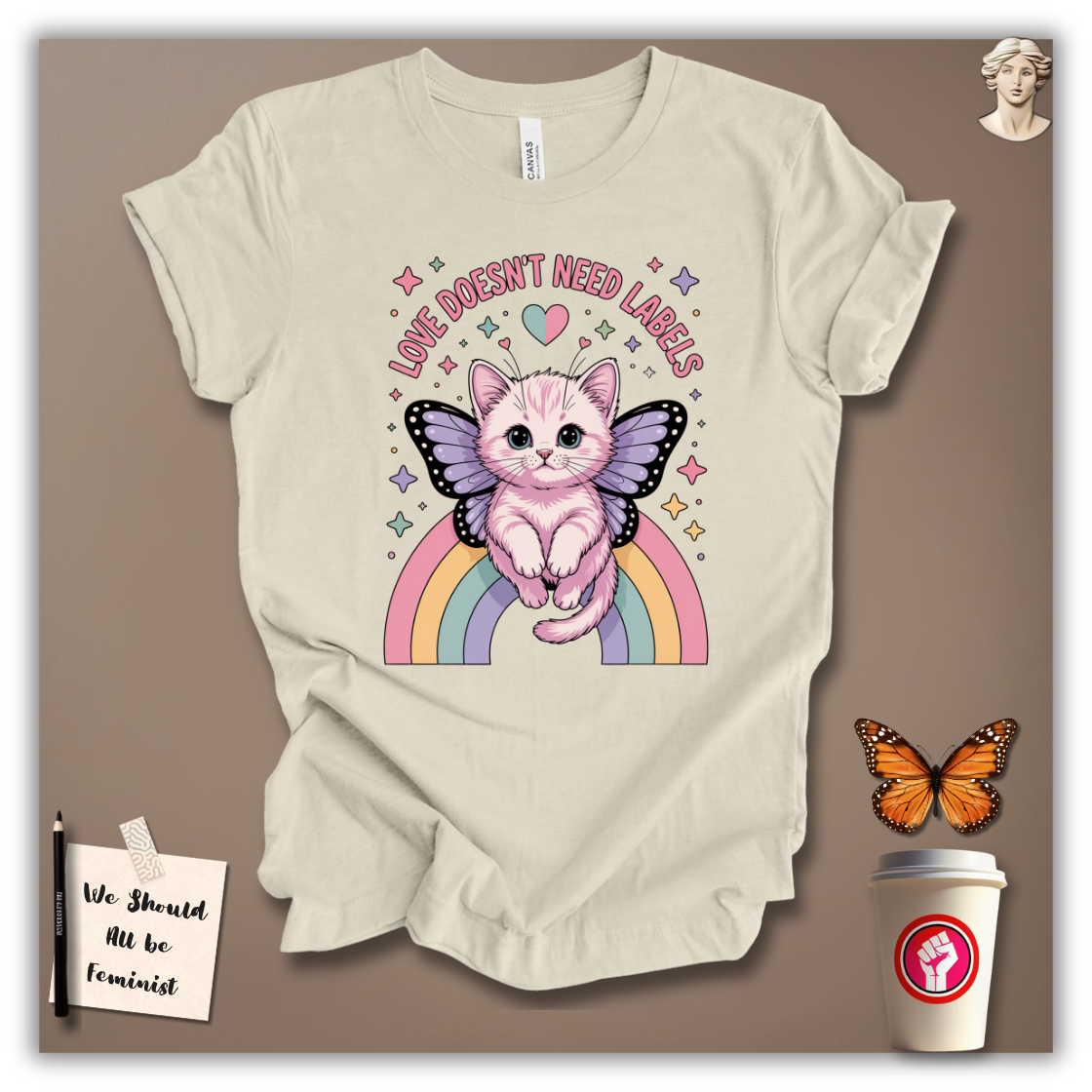 Love Doesn’t Need Labels T-Shirt