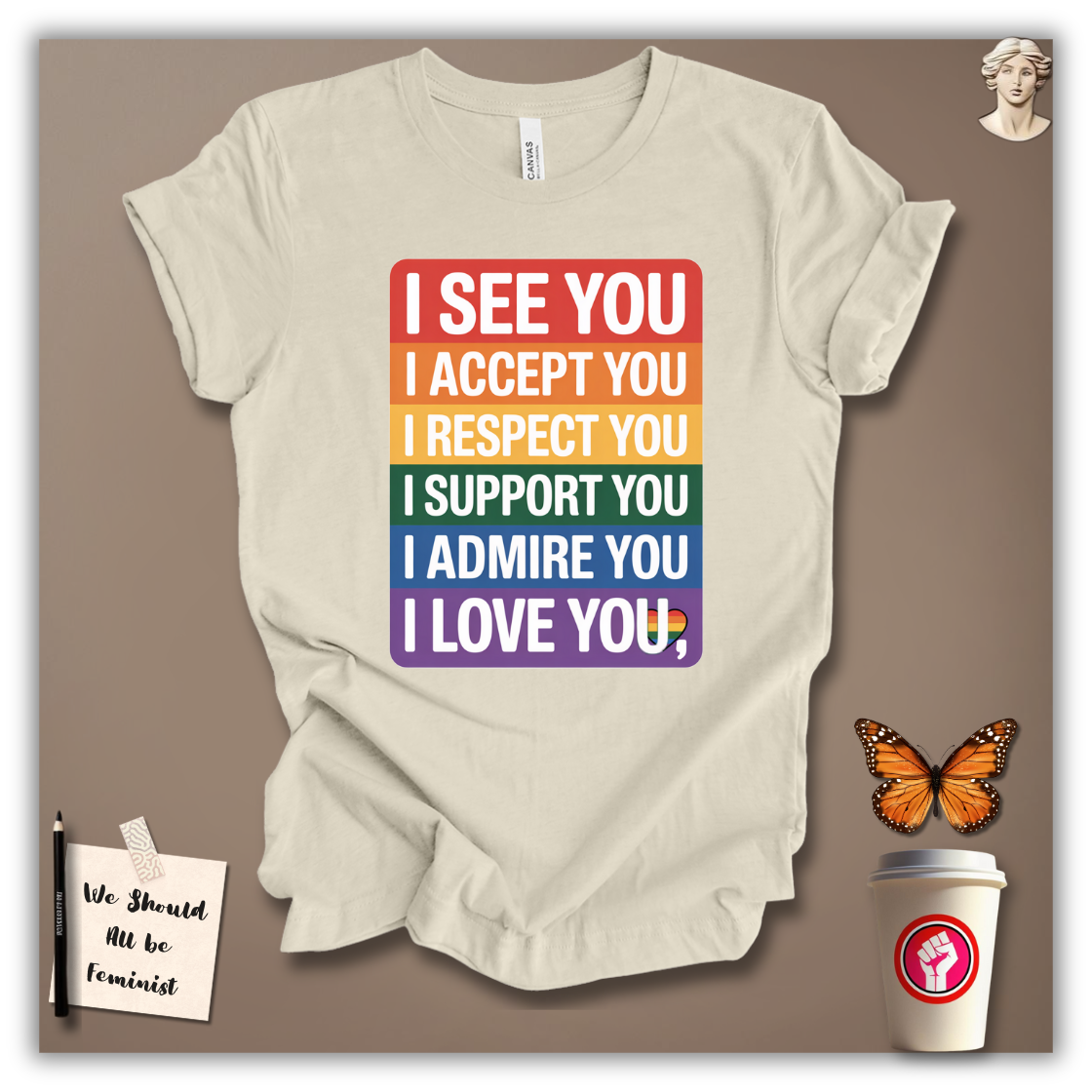 I See You, I Love You T-Shirt