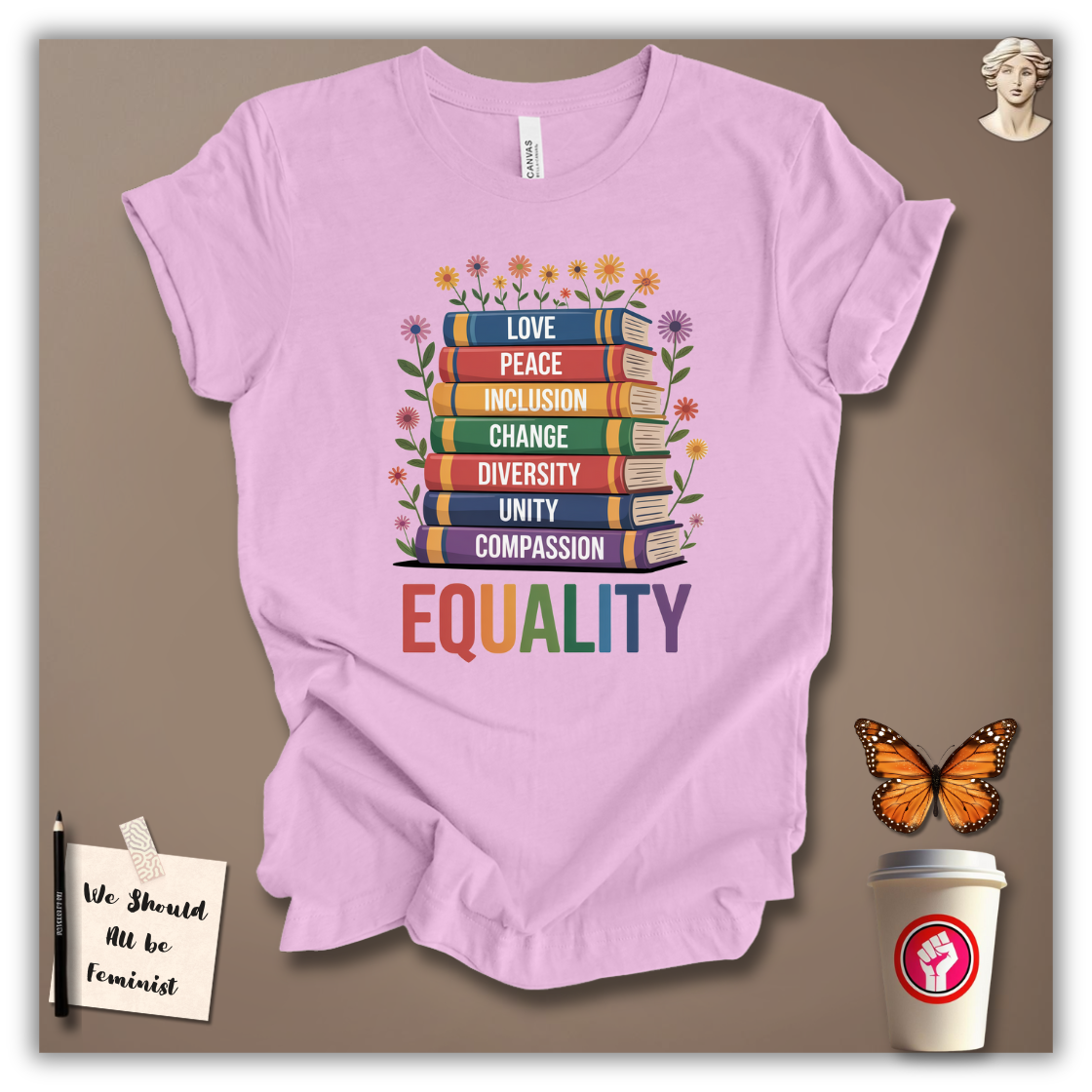 Stack of Equality T-Shirt
