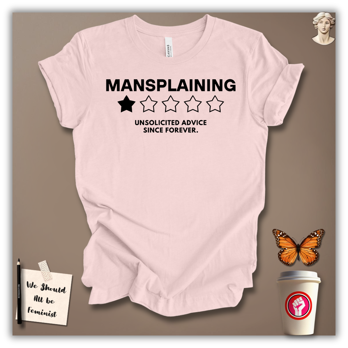 Mansplaining – Unsolicited Advice Since Forever T-Shirt