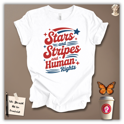 Stars, Stripes & Human Rights T-Shirt