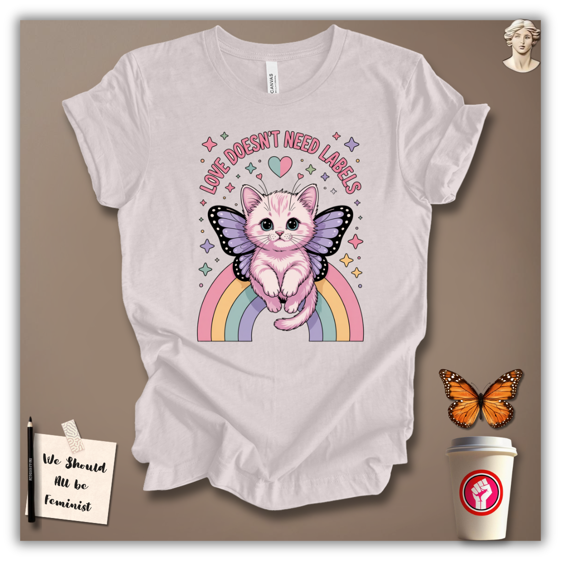 Love Doesn’t Need Labels T-Shirt