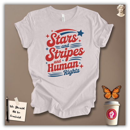 Stars, Stripes & Human Rights T-Shirt