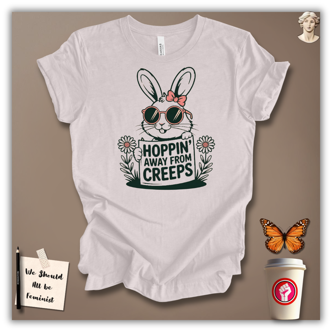 Hoppin’ Away from Creeps T-Shirt