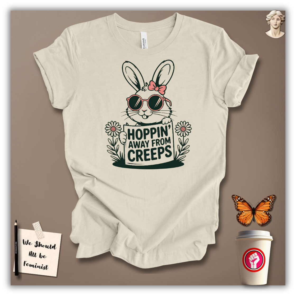 Hoppin’ Away from Creeps T-Shirt