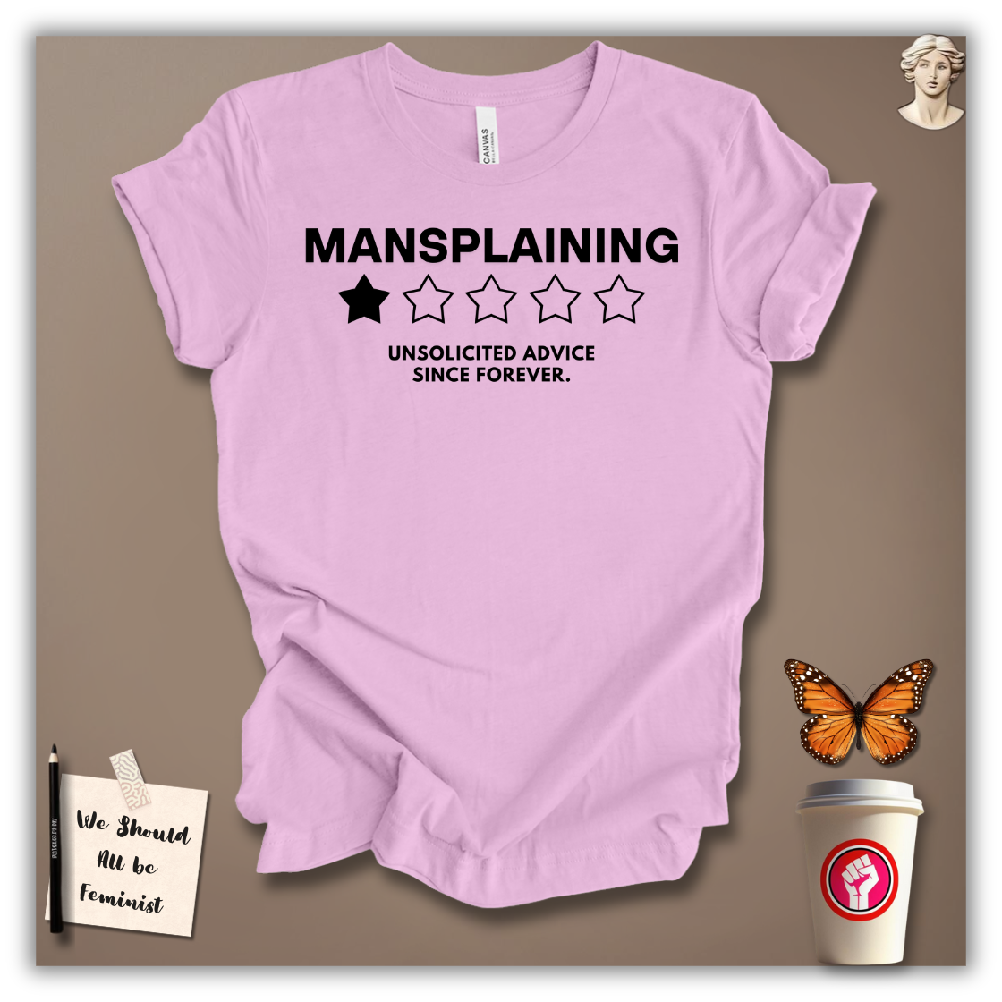 Mansplaining – Unsolicited Advice Since Forever T-Shirt