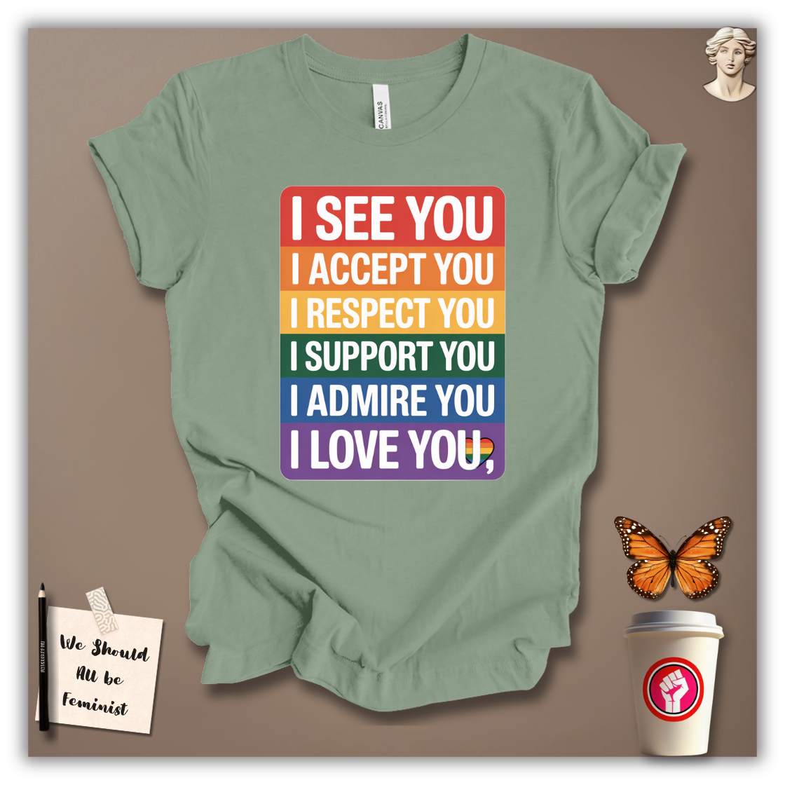 I See You, I Love You T-Shirt