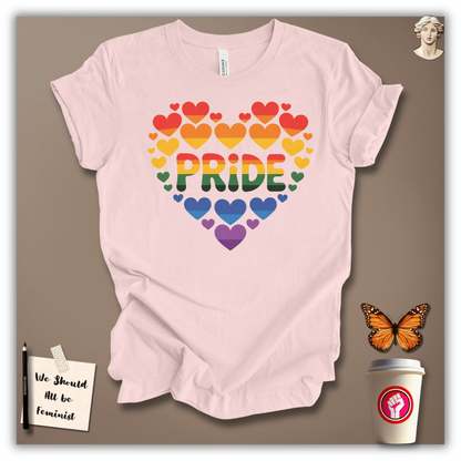 Pride Heart Cluster T-Shirt