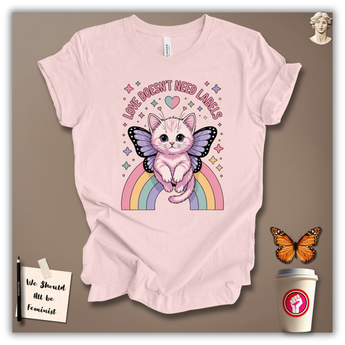 Love Doesn’t Need Labels T-Shirt